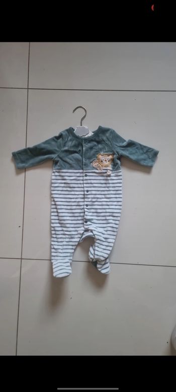 Pyjama bébé sergent major taille 3 mois