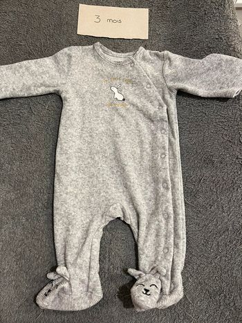 Pyjama mixte 3 mois