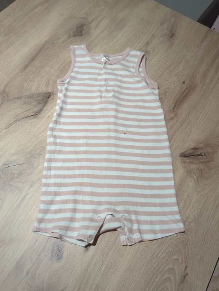 Combinaison côtelé 3 ans