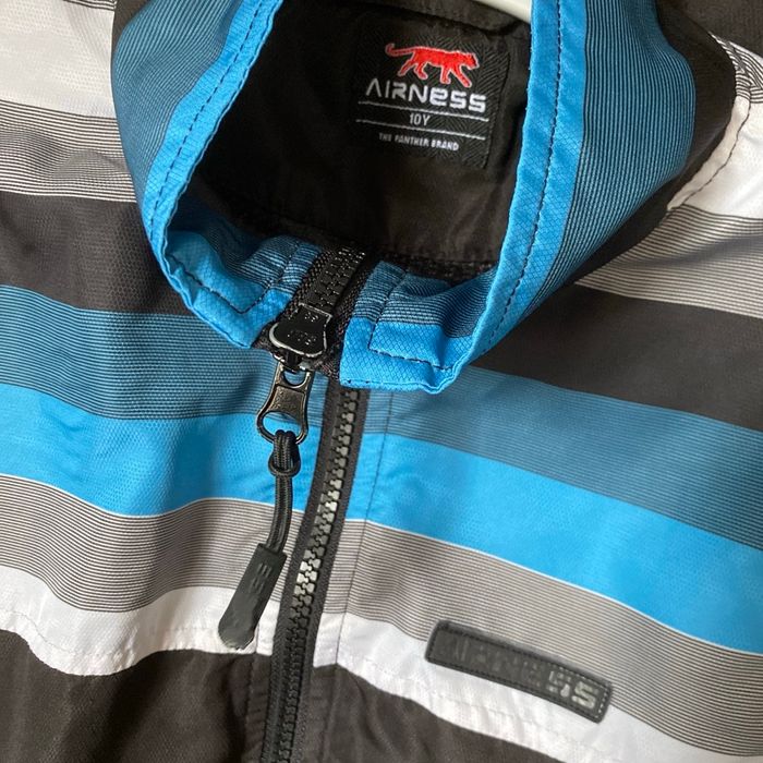 Jogging noir et bleu polyester 10 ans Airness - photo numéro 2
