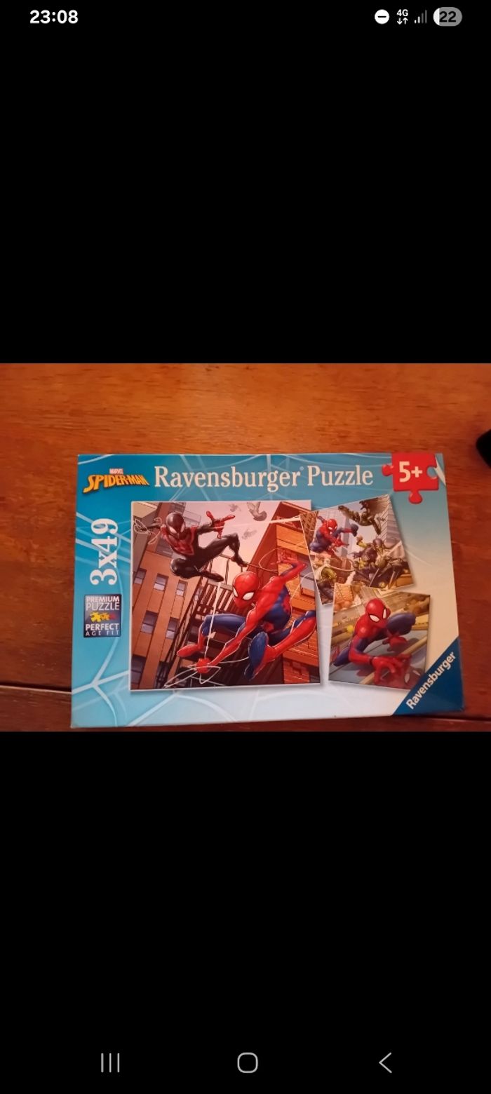 Puzzle spider-man 3en1