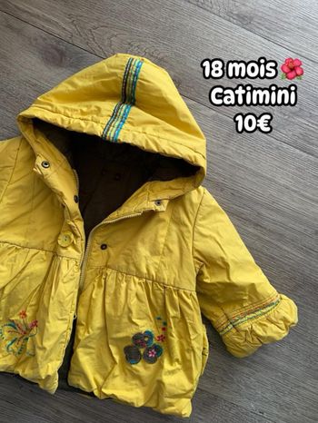 Manteau 🌺 18 mois 🌺 Catimini