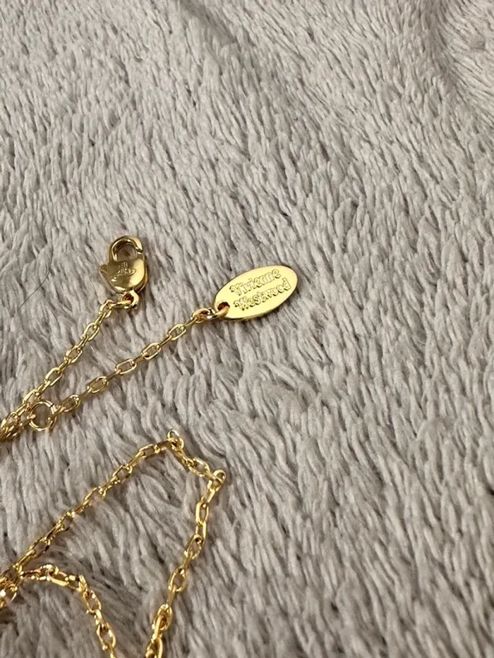 Collier or vivienne Westwood - photo numéro 3