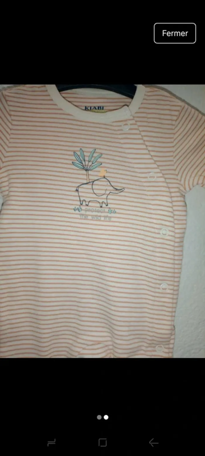 Pyjama bébé garçon 1 mois - photo numéro 2