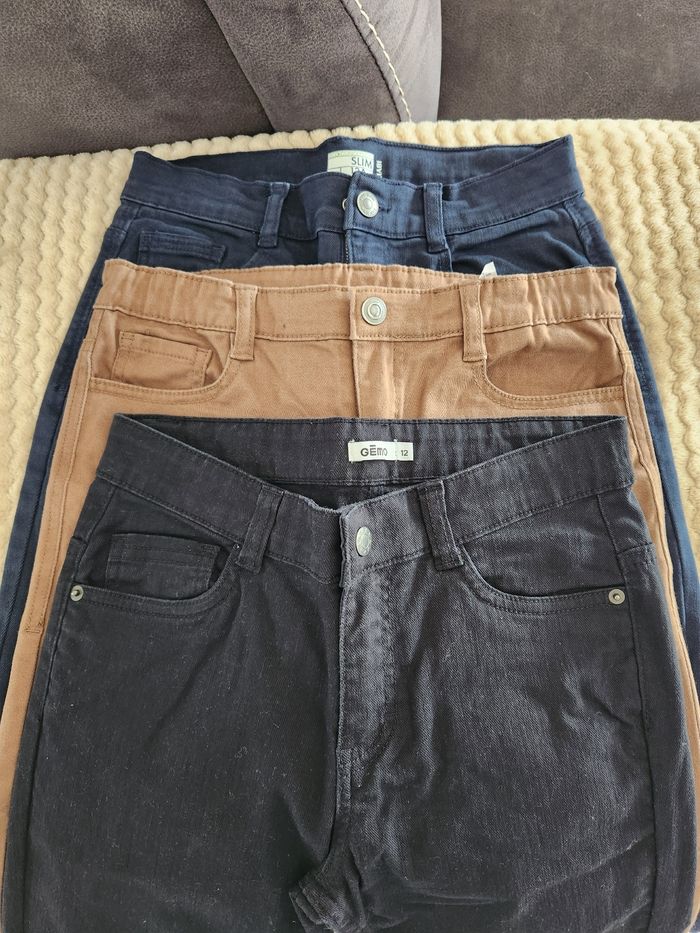 Lot 3 pantalons
