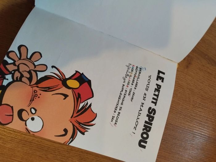 BD le petit Spirou - photo numéro 3