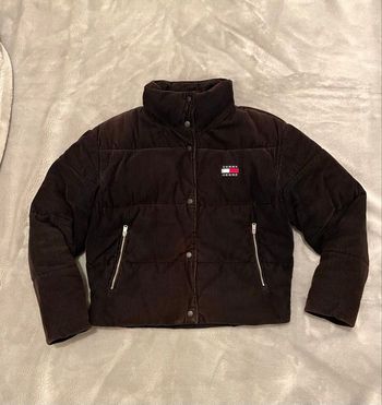 Veste doudoune Tommy Jeans – Velours côtelé – Taille S