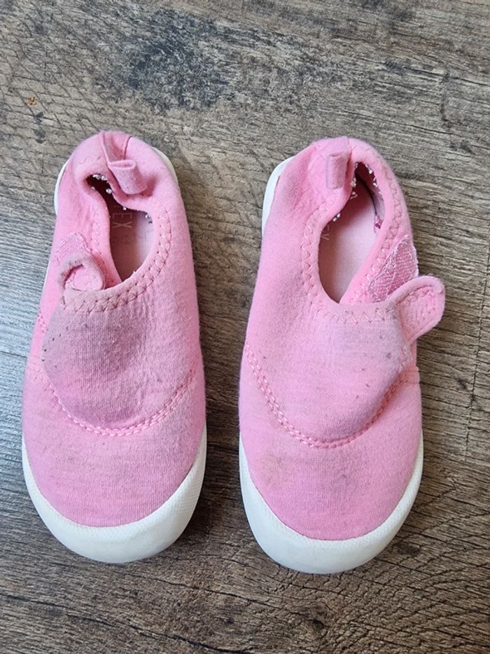 Chausson scratch tex rose