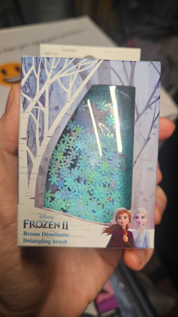 Brosse Demelante Frozen Reine des Glaces - photo numéro 3