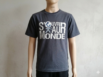 T shirt marine 12 ans OKAIDI