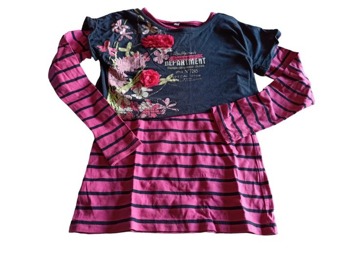 Tee-shirt 2 en 1 10 ans