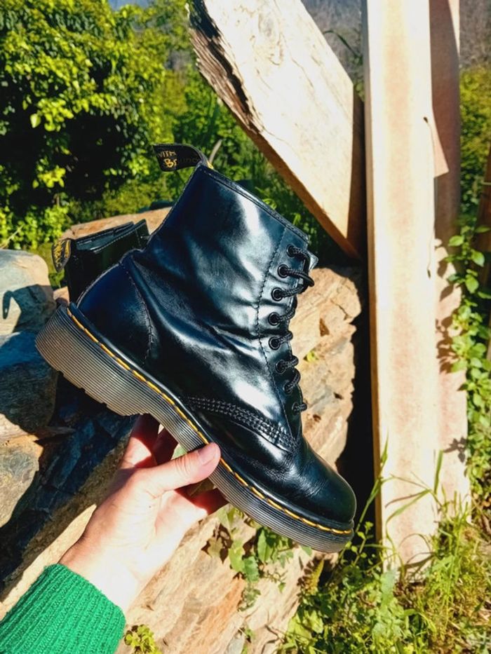 Dr. Martens noir made in England 🇬🇧 uk7 40 - photo numéro 7