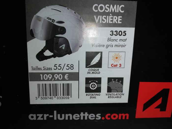 Casque de ski enfant AZR - photo numéro 4