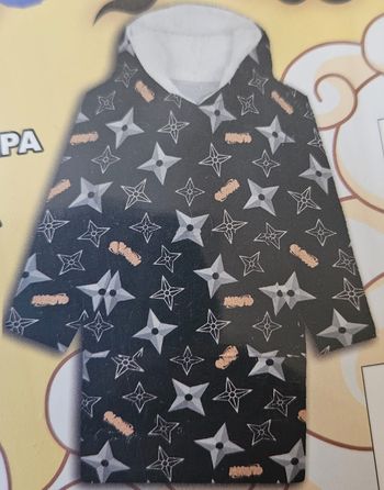 Sweat Poncho/Plaid - Naruto - Flanelle - Taille unique S-L