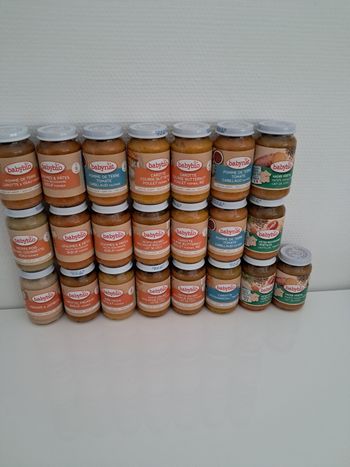 Lot petits pots bébé