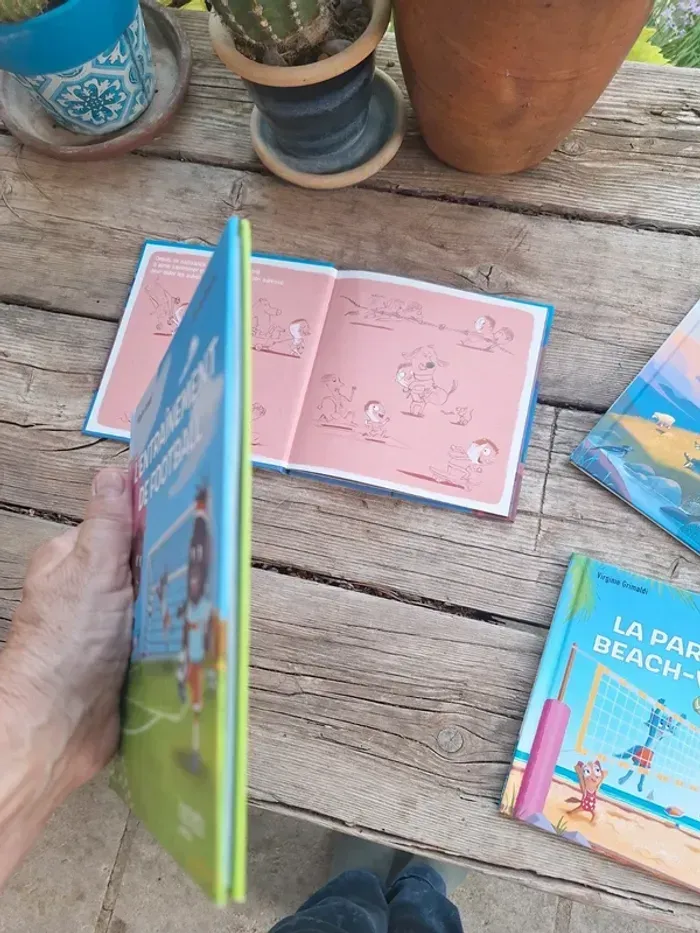 Lot de 4 livres enfants hachette Virginie grimaud, Alexandre - photo numéro 4