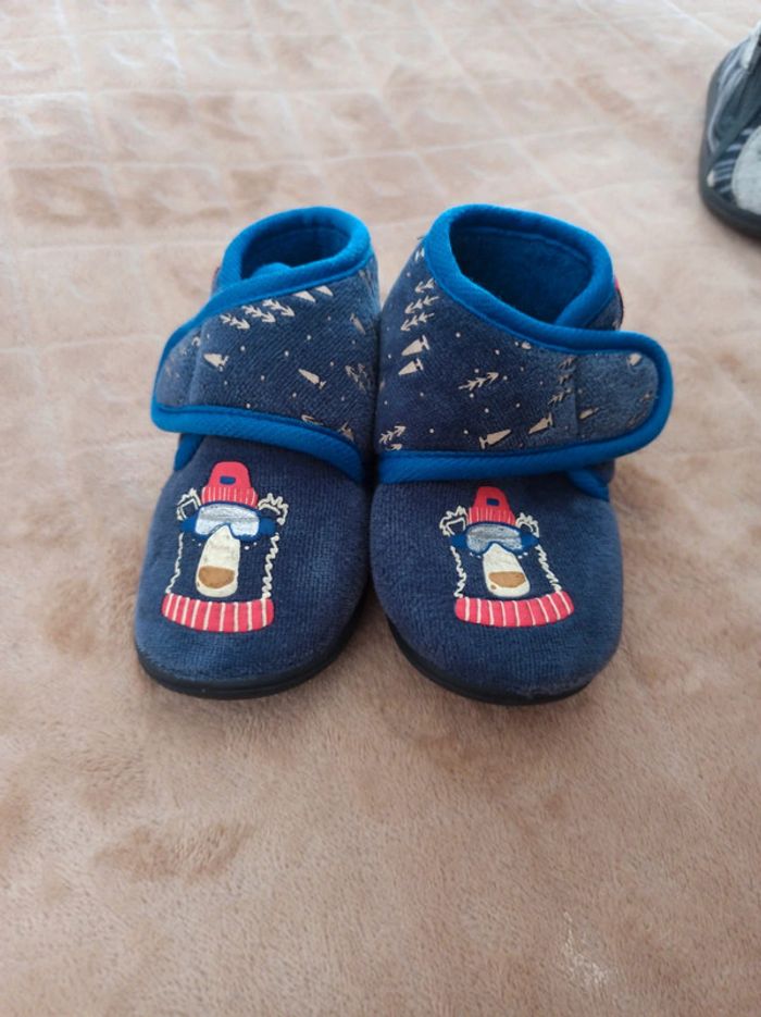 Chaussons a scratchs