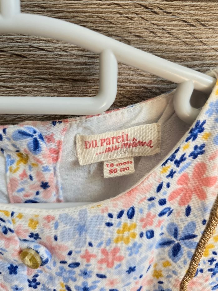 Vêtement Bébé Fille - Robe - Du pareil au même - 18 mois 80 cm - photo numéro 4