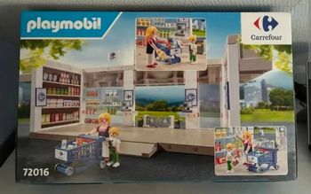 Playmobil supermarché Carrefour