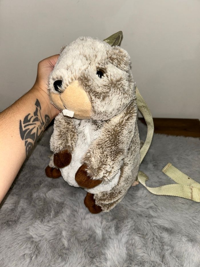 Petit sac à dos marmotte - photo numéro 2