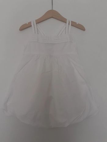 Robe boule fille été 3 ans blanche Vertbaudet