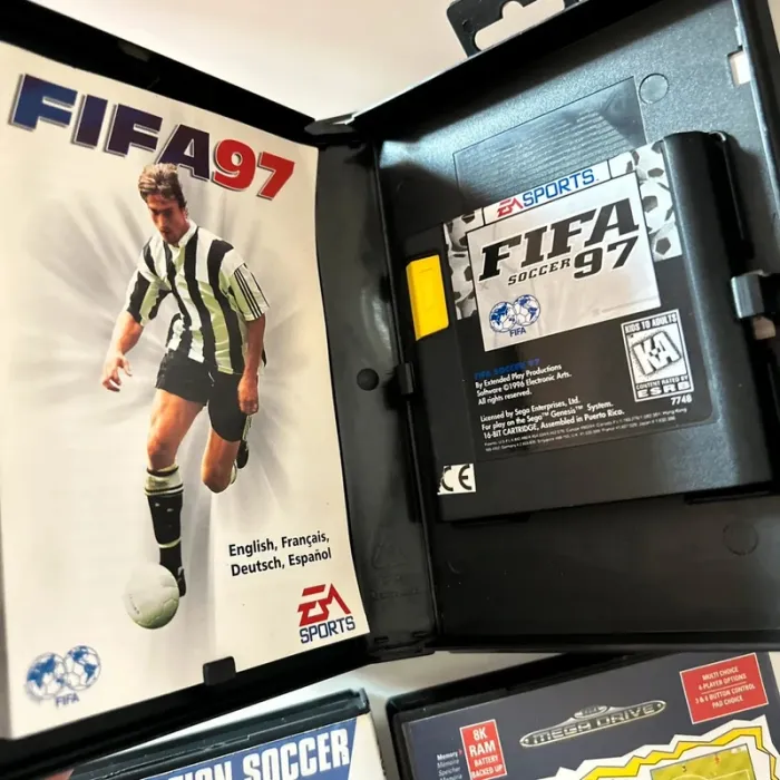 Lot jeux sega mega drive football - photo numéro 11