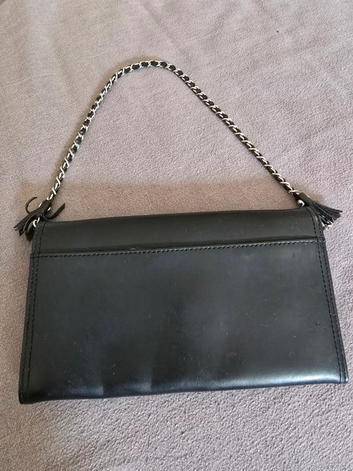 Sac à main ou compagnon cuir lisse 🍒Lancaster🍒 - photo numéro 2