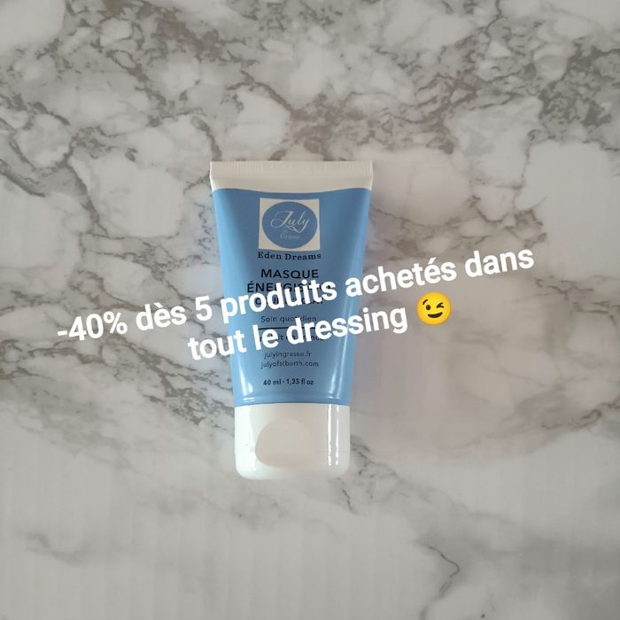 July in Grasse masque énergisant coup d'éclat 40mL
