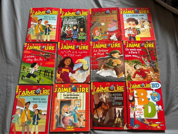 Lot de livres « j’aime lire »