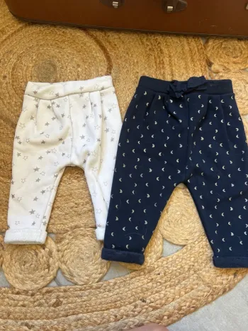 Lot de deux pantalons