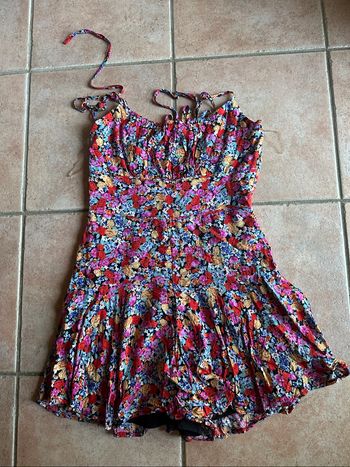 Combishort fleurs  FB Sister Taille M