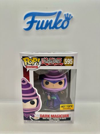 Funko Pop Yu-Gi-Oh Dark Magician 595 Hot Topic Exclusive 🇺🇸