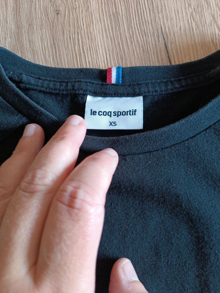 T-shirt le coq sportif en xs - photo numéro 2
