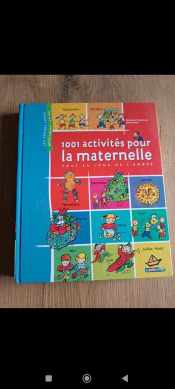Livre 
d' activités pour la maternelle