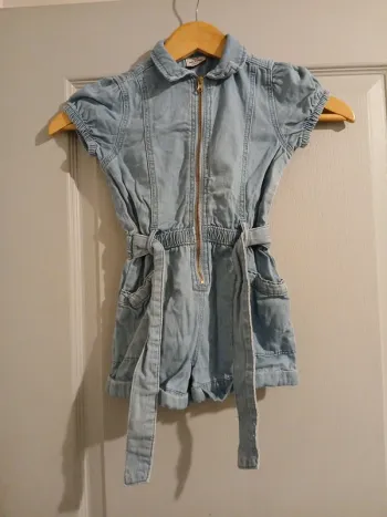 Combishort en jean