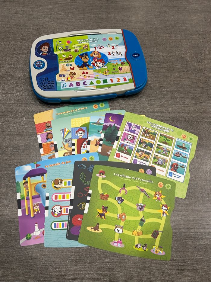 Tablette éducative pat patrouille