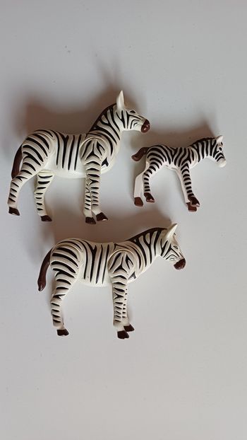 Famille zèbre playmobil 