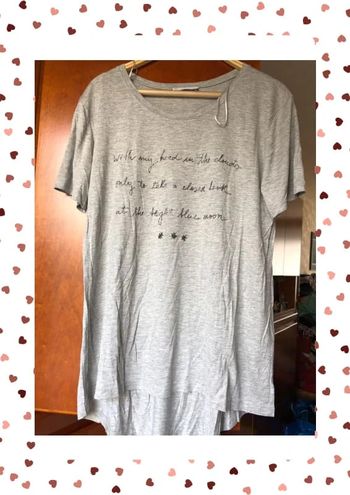 T-shirt gris 40 Zara neuf