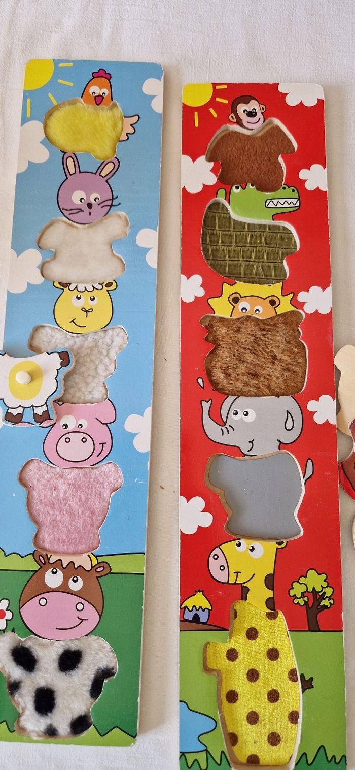 2 jeux d'encastrement Vilac