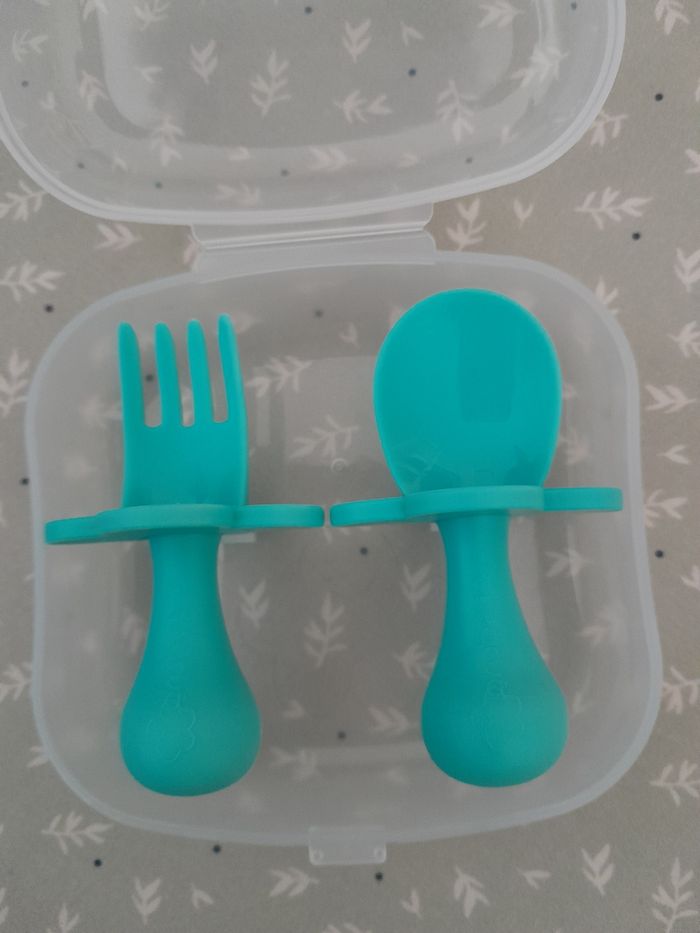 Couverts Grabease ergonomiques bébé - photo numéro 4