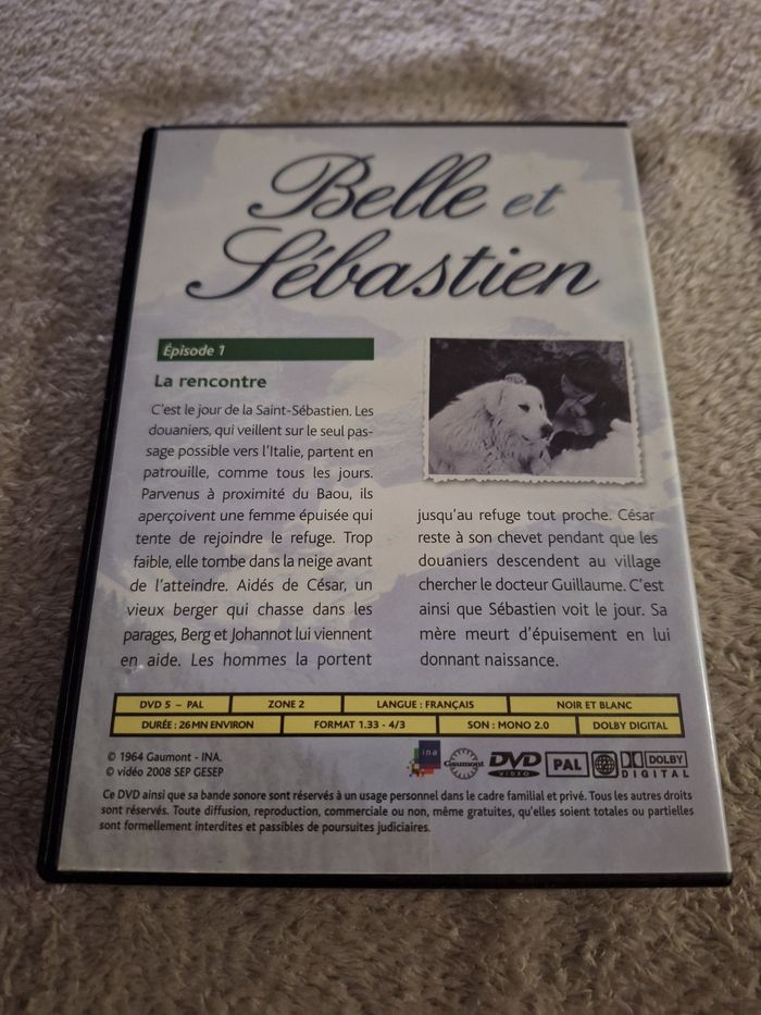 DVD Belle et Sébastien - photo numéro 2