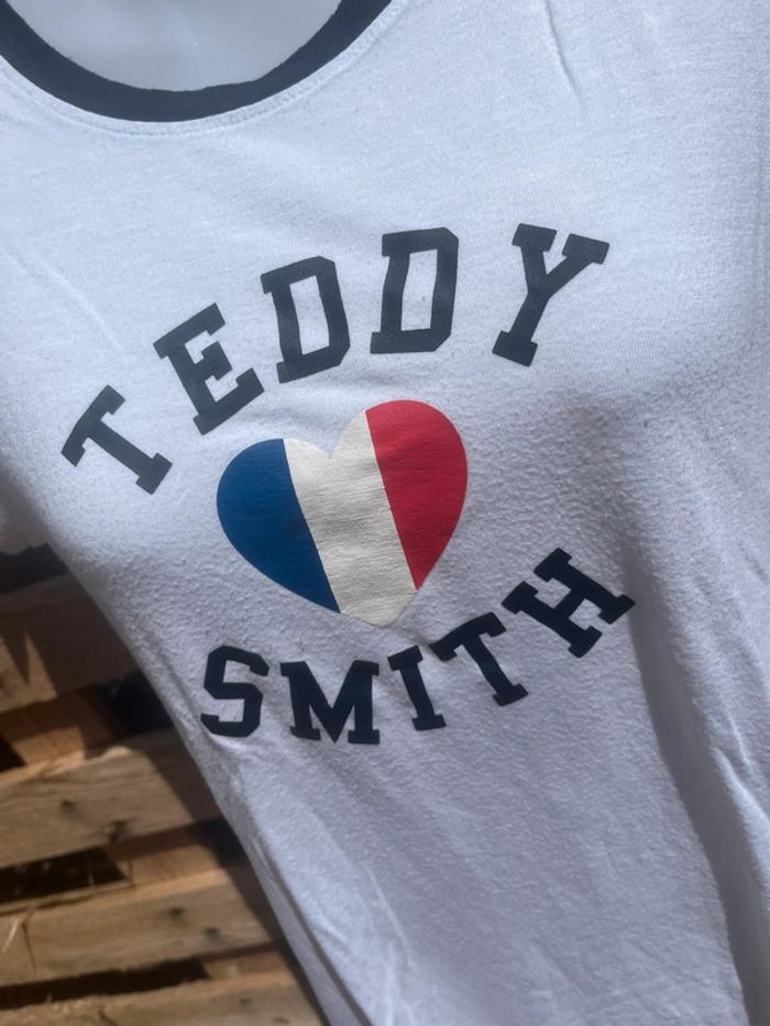 👕 T-shirt Teddy Smith XS – Très bon état - photo numéro 3