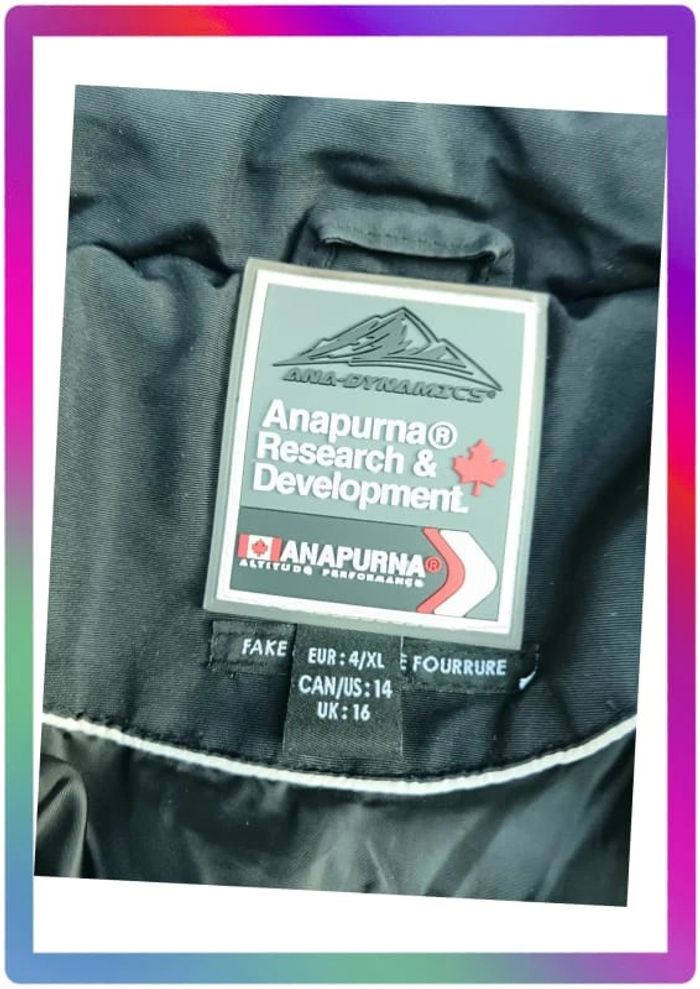 Manteau long de montagne XL Anapurna - photo numéro 9