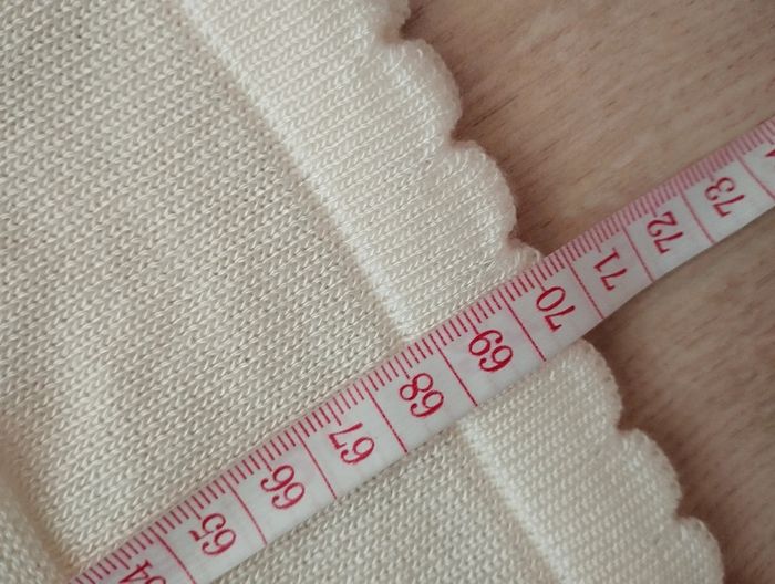 Pull écru manches courtes Damart taille 46/48 - photo numéro 6