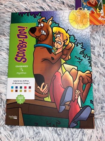 Coloriage mystère Scooby-Doo