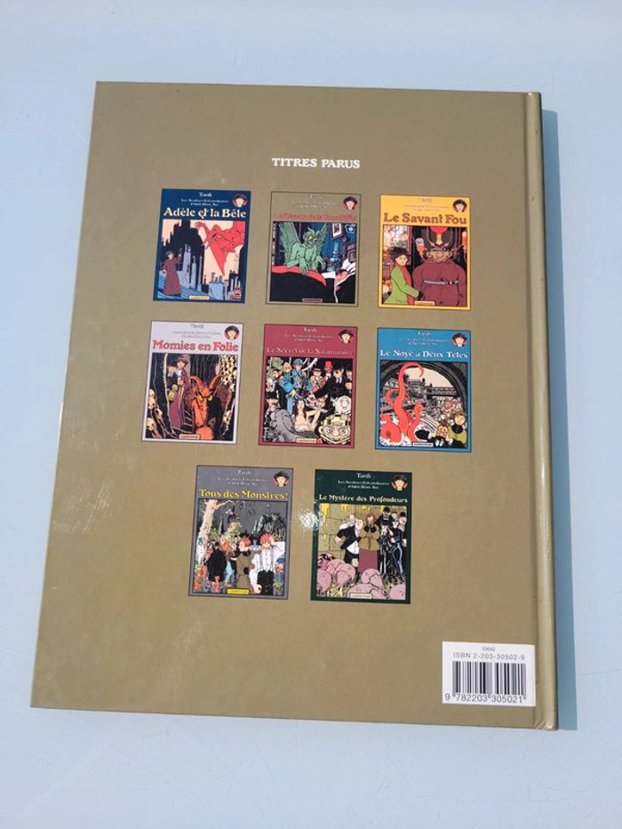 2 BD Les Aventures Extraordinaires d'Adèle Blanc-Sec, tomes 2 et 3, Tardi (41) - photo numéro 8
