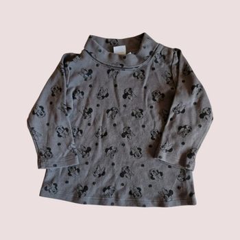🩷 Tee-shirt à manches longues pour fille, taille 9 mois.