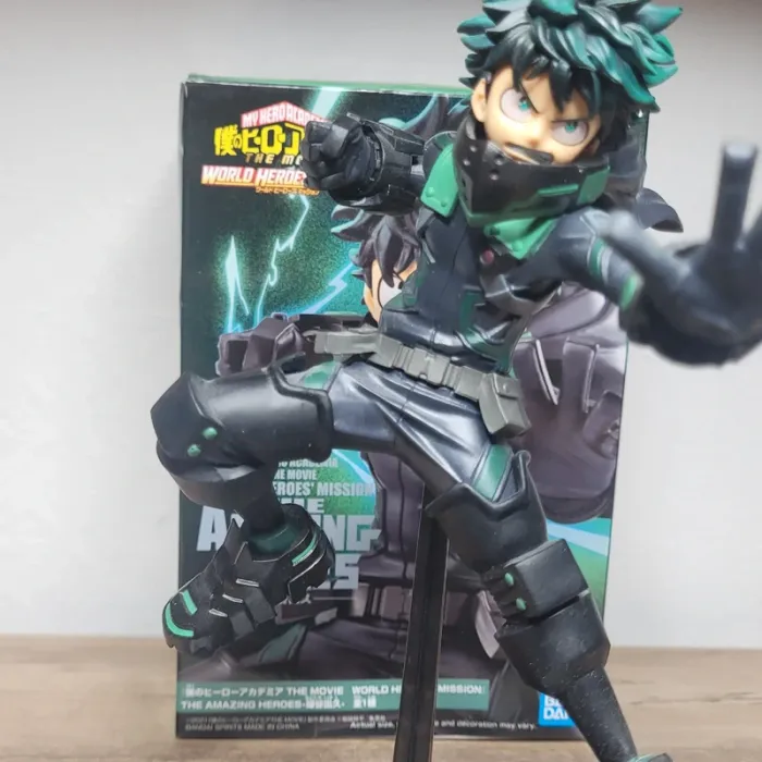 Figurine My Hero Academia The Movie The Amazing Heroes Izuku Midoriya Banpresto Bandai - photo numéro 7