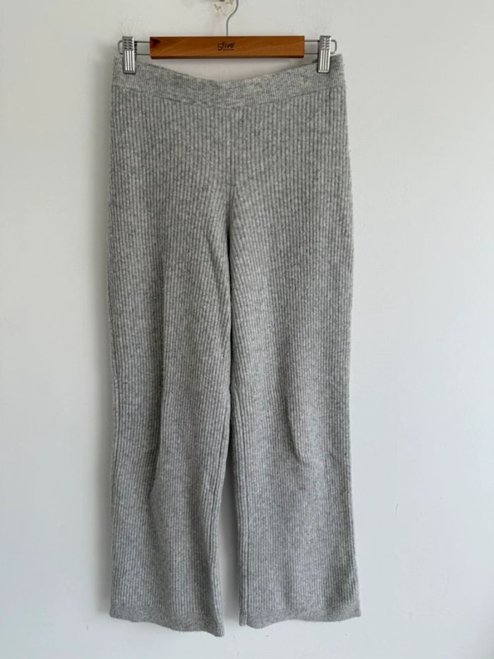 Pantalon cachemire gris AMV - photo numéro 2