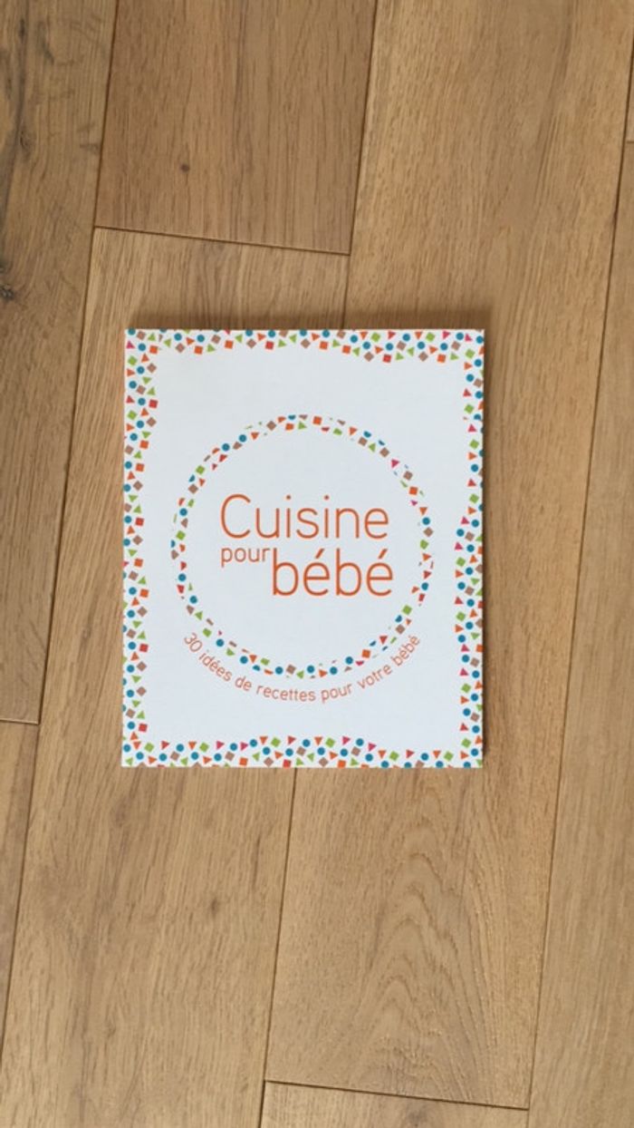 Livre recettes bébé